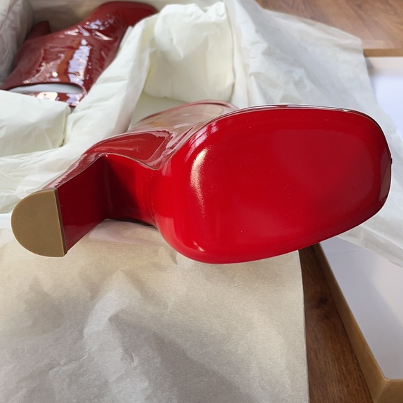 Christian Louboutin Bag Bootie 100 Patent Leather - Picture 12 of 13